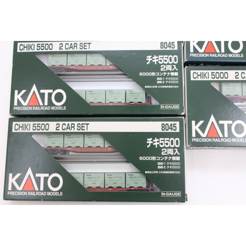 KATO チキ5500 5000形 コンテナ積載 Nゲージの画像1