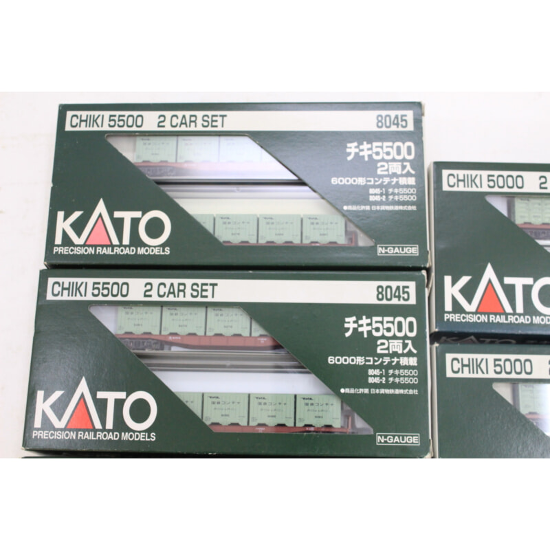 KATO チキ5500 5000形 コンテナ積載 Nゲージの画像1