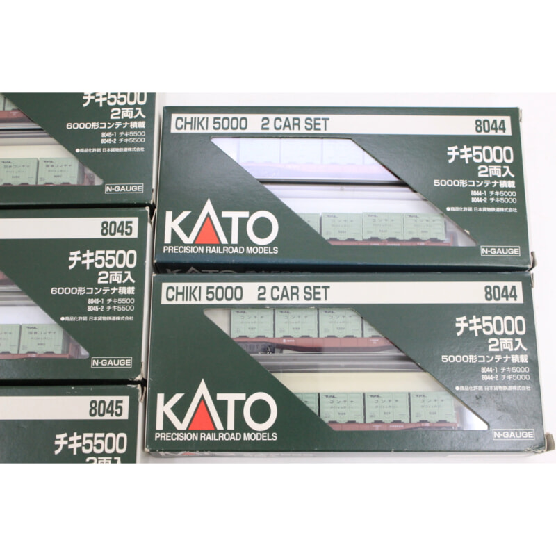 KATO チキ5500 5000形 コンテナ積載 Nゲージの画像1