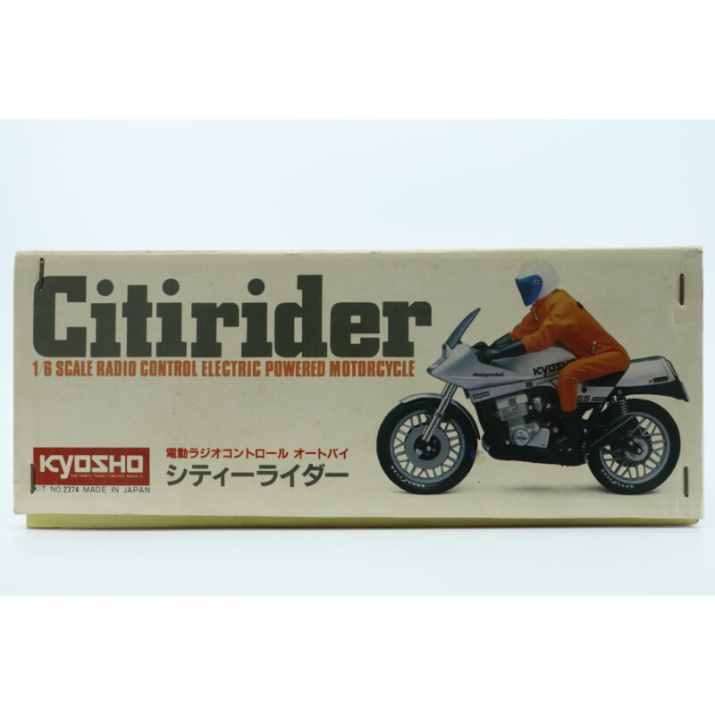 KYOSHO 京商 1/6電動ラジオコントロール オートバイ シティーライダーの画像1