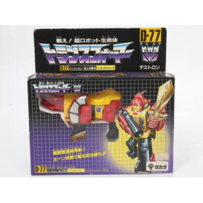 TAKARA 戦え！超ロボット生命体トランスフォーマー D-77 ヘッドストロングの買取り品の画像