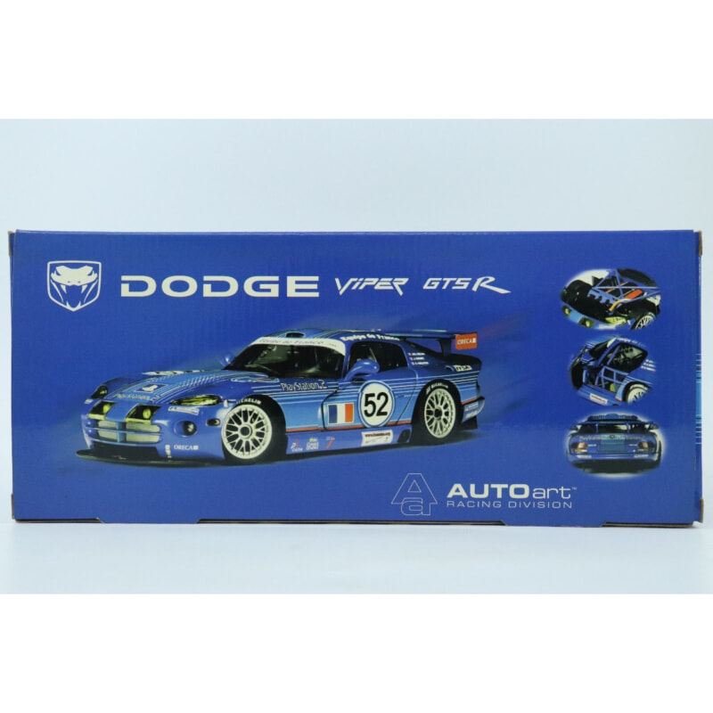 AUTOart オートアート 1/18 DODGE Viper GTS R ミニカー RACING DIVISIONの画像1