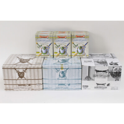 スクウェア・エニックス ドラゴンクエスト レジェンドアイテムズギャラリー「伝説の装備編」「天空の装備編」「メタルキングの装備編」の買取り品の画像