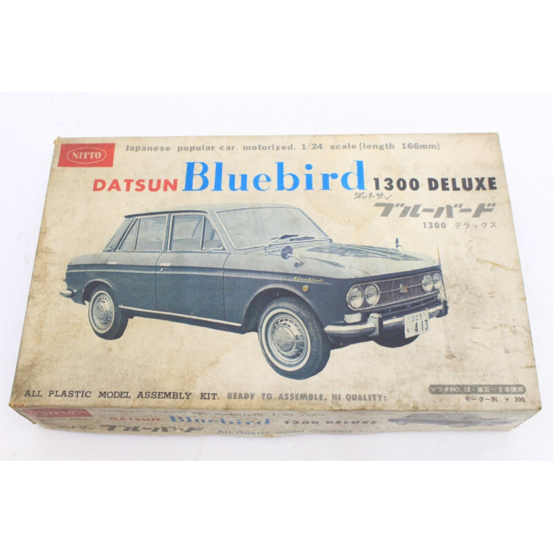 NITTO ダットサン ブルーバード 1300 デラックス 1/24の画像1