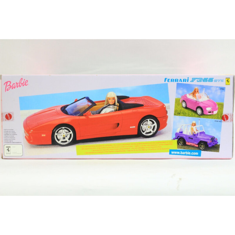 Mattel マテル Barbie バービー フェラーリ F355 GTS レッドの画像1