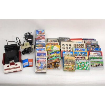 任天堂 FC本体 + ソフトの買取り品の画像