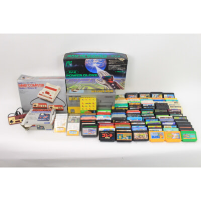 Nintendo ファミコン 本体+ ソフトの買取り品の画像