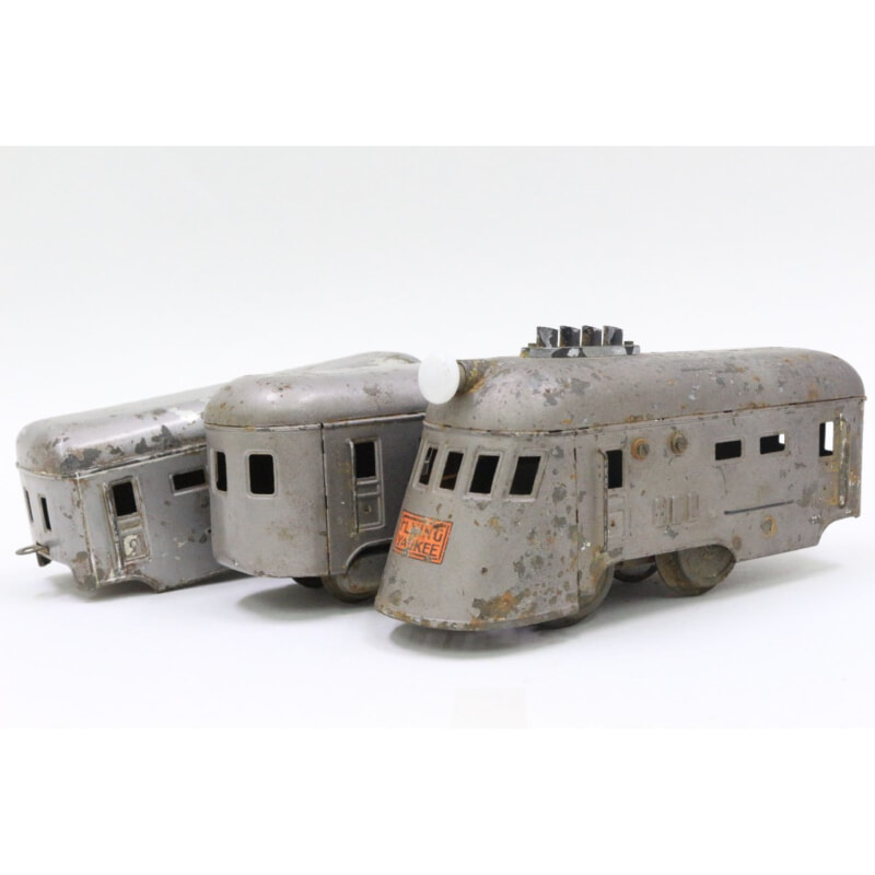 Oゲージ FLYING YANKEE（フライング・ヤンキー） 客車 先頭車両動力付き 鉄道模型の画像1