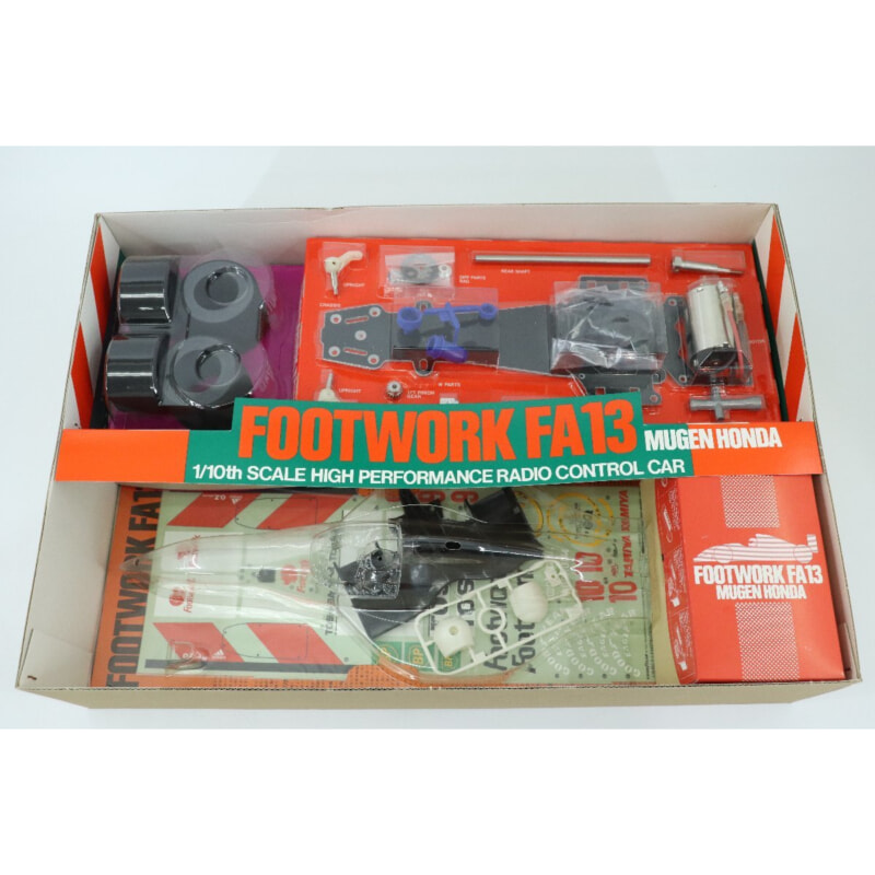 TAMIYA 1/10電動RC フットワークFA13 無限ホンダ 58114の画像1