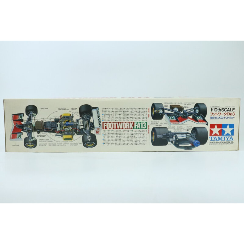TAMIYA 1/10電動RC フットワークFA13 無限ホンダ 58114の画像1