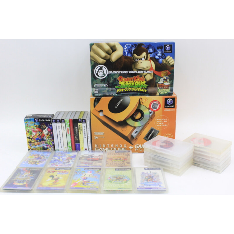 Nintendo 任天堂 ゲームキューブ本体 + ソフトの画像1