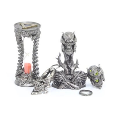 BANDAI 黄金騎士 牙狼 魔導輪ザルバ 魔導具シルバの買取り品の画像