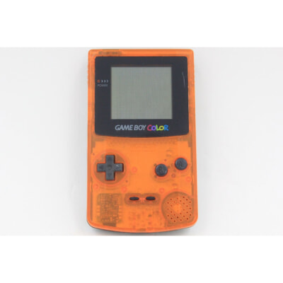希少カラー Nintendo ゲームボーイカラー クリアオレンジ クリアブラック ダイエー限定の買取り品の画像