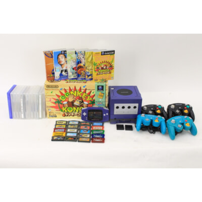 Nintendo ゲームキューブ ゲームボーイアドバンス 本体 + ソフトの買取り品の画像