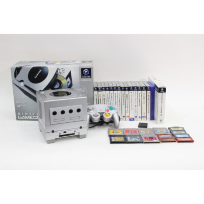 Nintendo ゲームキューブ ゲームボーイ アドバンス 本体 + ソフトの買取り品の画像