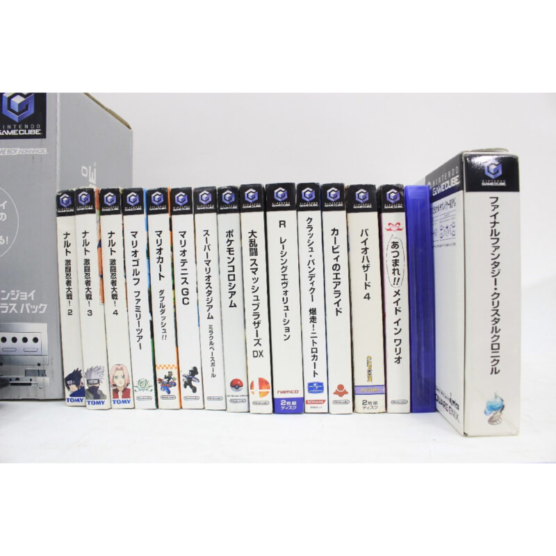 Nintendo ゲームキューブ ゲームボーイ アドバンス 本体 + ソフトの画像1