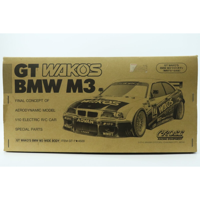 CROSS 1/10 RC GT WAKO’S BMW M3 GT-7 ワイドボディ（専用デカール付き）の画像1