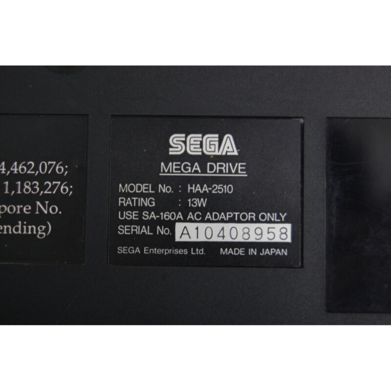 SEGA セガ ■ メガドライブ[HAA-2510] 本体&ソフト まとめ「ソニック ザ・ヘッジホッグ」「モンスターレア」などの画像1