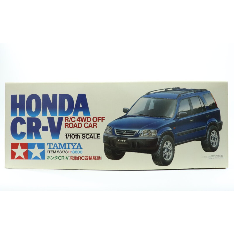 TAMIYA タミヤ ホンダ CR-V 1/10 電動RC 4WD オフロードカーの画像1