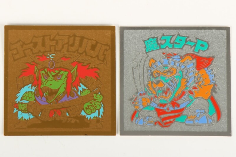 旧ビックリマン  [ゴーストアリババ] [魔スターP] 当時物の画像1