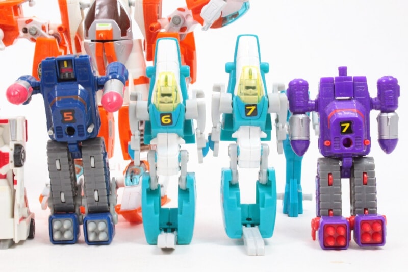 【当時物】 BANDAI/バンダイ  レスキュー合体シリーズ 玩具まとめセットの画像1