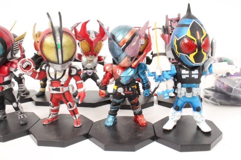 【一部未開封品】 一番くじ  仮面ライダー デフォルメクス フィギュア 電王/アギト/ビルド/フォーゼ など まとめセットの画像1