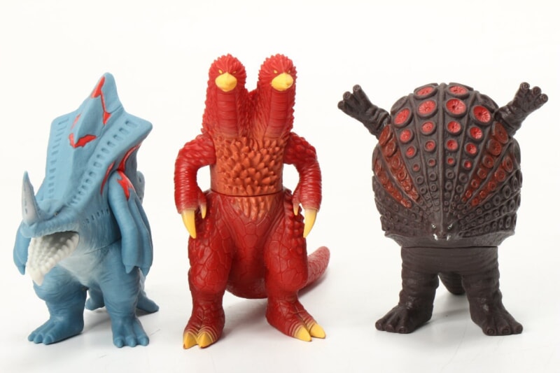 バンダイ ウルトラ怪獣 ソフビまとめセット レッドキング/ゴモラ/エレキング/ブースカ/ベリアル などの画像1