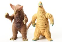バンダイ ウルトラ怪獣 ソフビまとめセット レッドキング/ゴモラ/エレキング/ブースカ/ベリアル などの画像1