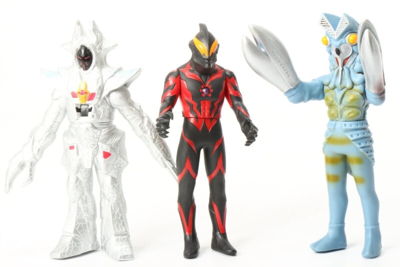 バンダイ ウルトラ怪獣 ソフビまとめセット レッドキング/ゴモラ/エレキング/ブースカ/ベリアル などの画像1