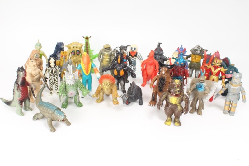 バンダイ  80～90年代 ウルトラ怪獣 ソフビまとめセット ダダ/ゴモラ/ゼットン/メトロン星人/エースキラー などの画像1