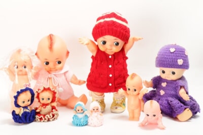 キューピー人形 サイズ色々 まとめセット 一部衣装付きの買取り品の画像
