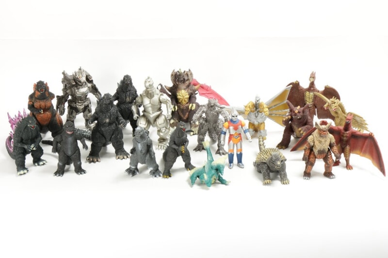 BANDAI  東宝 怪獣 ソフビ/フィギュア まとめセット ゴジラ/デストロイア/メカゴジラ/キングギドラ/ラドン などの画像1