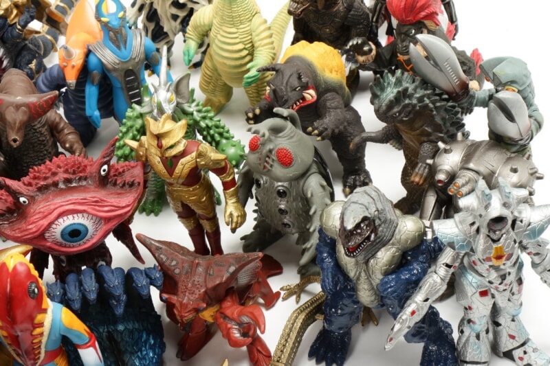 BANDAI  ウルトラ怪獣 ソフビ/フィギュア 大量まとめセット ガラモン/メフィラス星人/ゼットン/メトロン星人/エレキング などの画像1