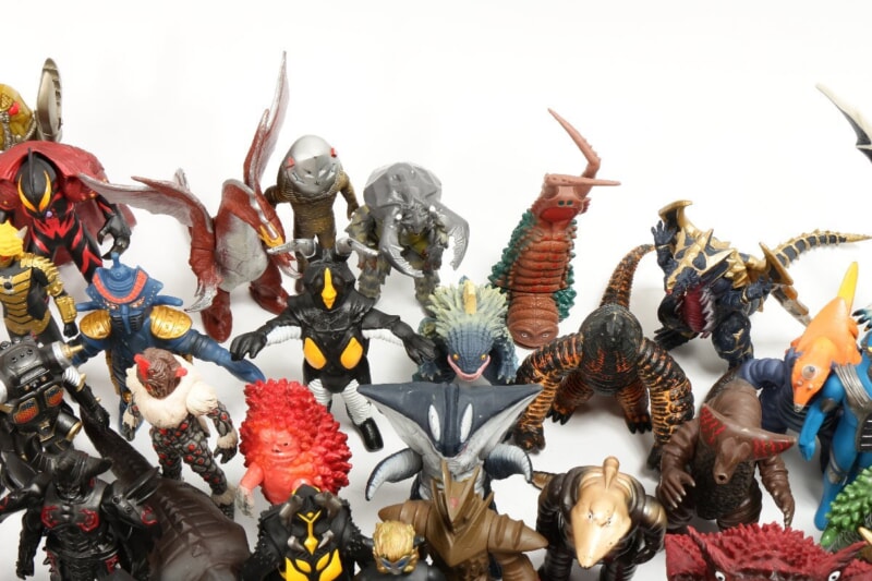 BANDAI  ウルトラ怪獣 ソフビ/フィギュア 大量まとめセット ガラモン/メフィラス星人/ゼットン/メトロン星人/エレキング などの画像1