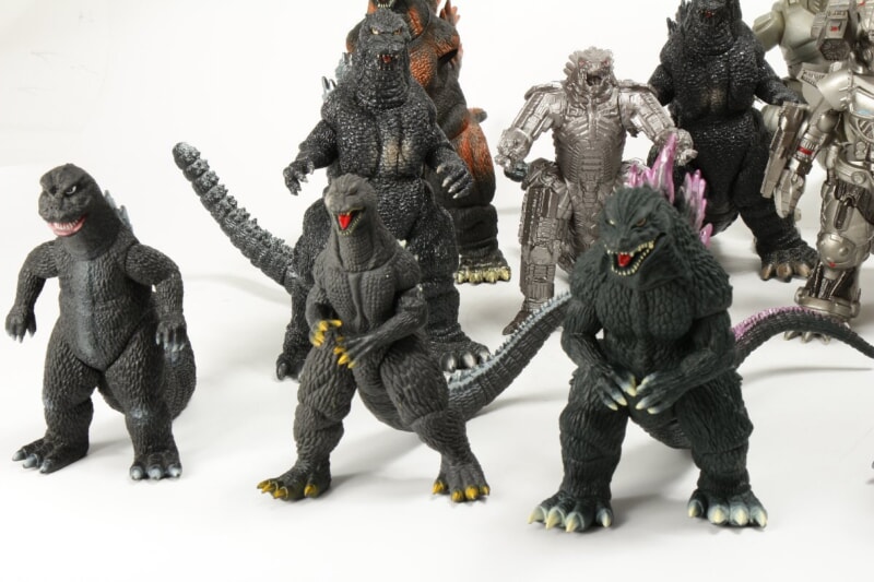 BANDAI  東宝 怪獣 ソフビ/フィギュア まとめセット ゴジラ/デストロイア/メカゴジラ/キングギドラ/ラドン などの画像1