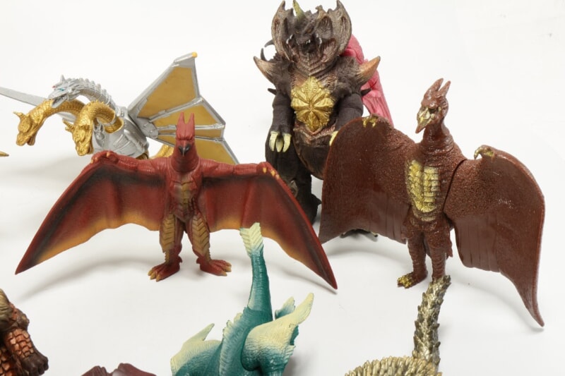 BANDAI  東宝 怪獣 ソフビ/フィギュア まとめセット ゴジラ/デストロイア/メカゴジラ/キングギドラ/ラドン などの画像1