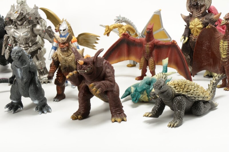 BANDAI  東宝 怪獣 ソフビ/フィギュア まとめセット ゴジラ/デストロイア/メカゴジラ/キングギドラ/ラドン などの画像1
