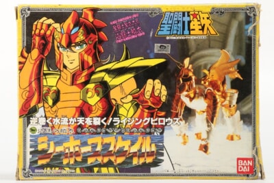 【当時物】 BANDAI  [シーホーススケイル] 聖闘士聖衣大系 海馬の鱗衣 聖闘士星矢の買取り品の画像