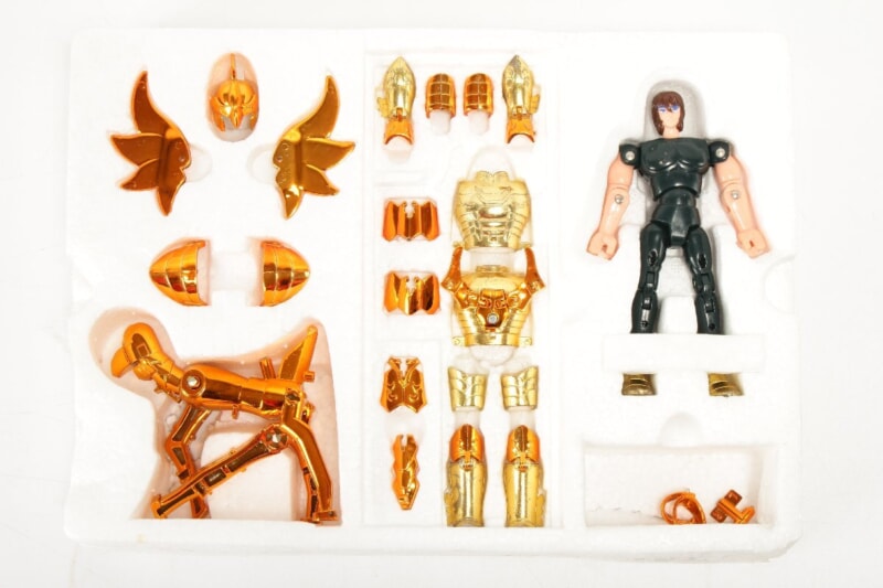 【当時物】 BANDAI  [シーホーススケイル] 聖闘士聖衣大系 海馬の鱗衣 聖闘士星矢の画像1