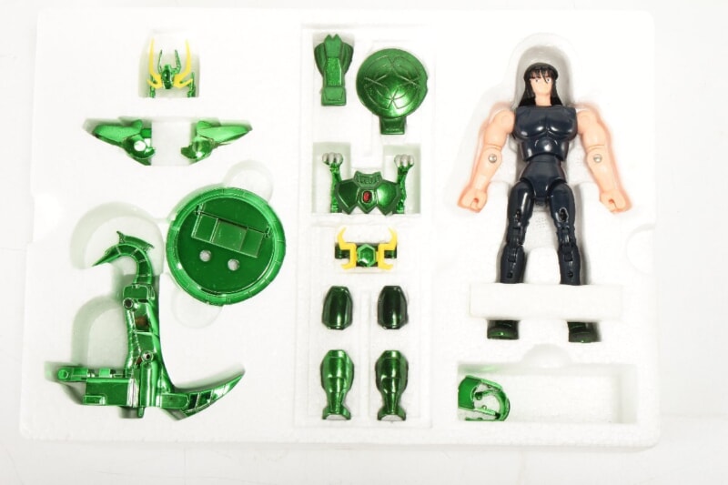 【当時物】 BANDAI  [ドラゴンクロス] 聖闘士聖衣大系 龍星座の新生聖衣 聖闘士星矢の画像1