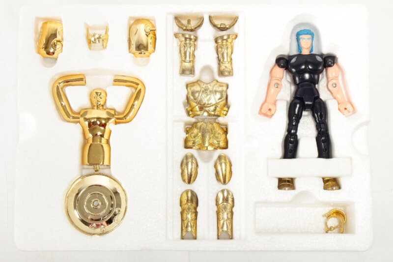 【当時物】 BANDAI  [アクエリアスクロス] 聖闘士聖衣大系 黄金聖衣 水瓶座の聖衣 聖闘士星矢の画像1