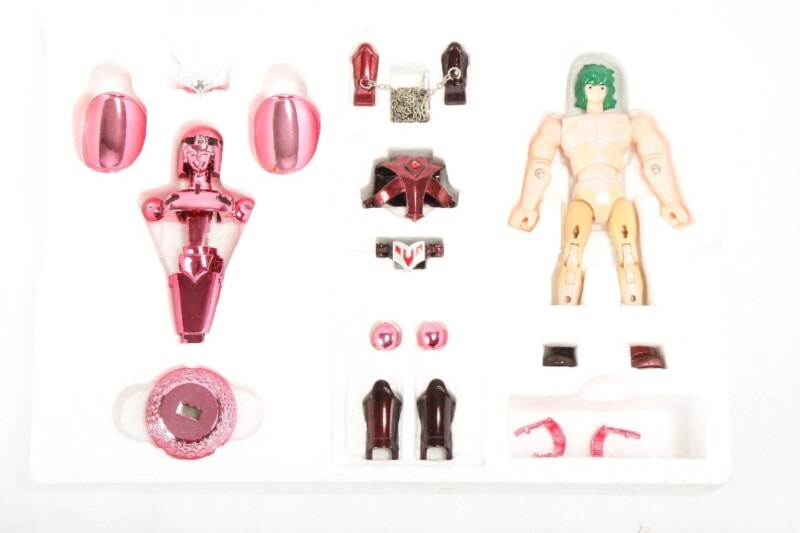 【当時物】 BANDAI  [アンドロメダクロス] 聖闘士聖衣大系 アンドロメダ星座の新生聖衣 聖闘士星矢の画像1