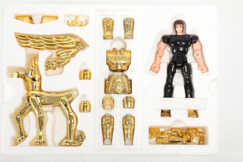 【当時物】 BANDAI  [サジタリアスクロス] 聖闘士聖衣大系 黄金聖衣 射手座の聖衣 聖闘士星矢の画像1