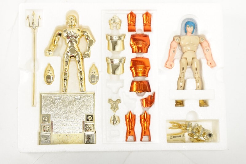 【当時物】 BANDAI  [ポセイドンスケイル] 聖闘士聖衣大系 海皇 ポセイドンの鱗衣 聖闘士星矢の画像1
