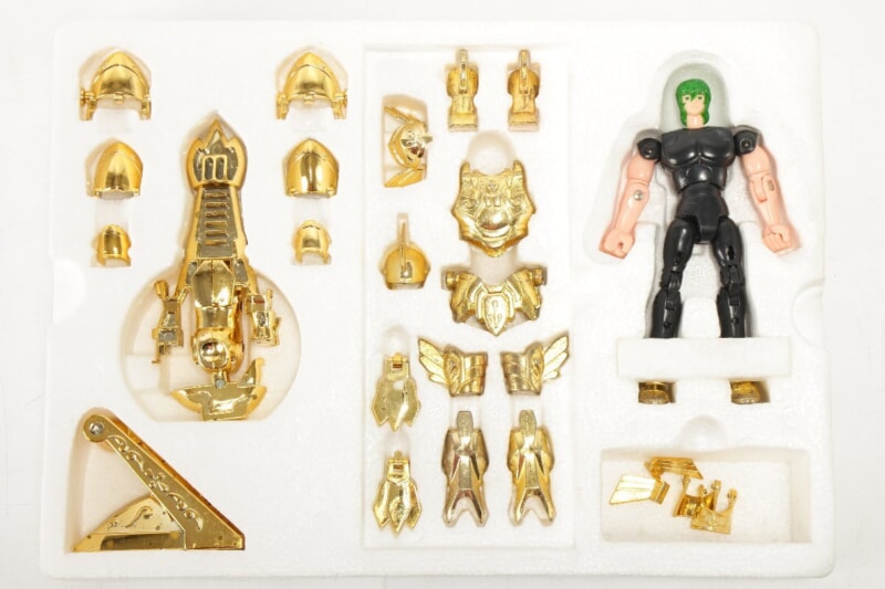 当時物】 BANDAI  [ピスケスクロス] 聖闘士聖衣大系 黄金聖衣 魚座の聖衣 聖闘士星矢の画像1