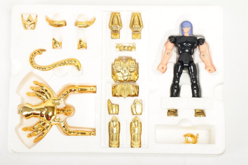 【当時物】 BANDAI  [スコーピオンクロス] 聖闘士聖衣大系 黄金聖衣 蠍座の聖衣 聖闘士星矢の画像1