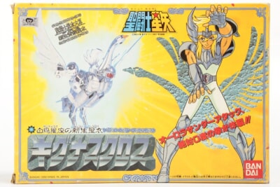 【当時物】 BANDAI  [キグナスクロス] 聖闘士聖衣大系 白鳥星座の新生聖衣 聖闘士星矢の買取り品の画像