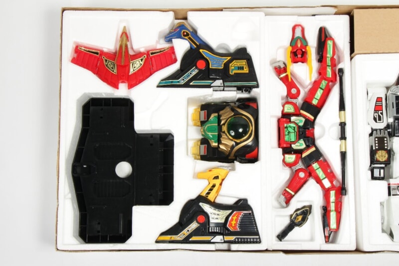 【当時物】BANDAI  五星戦隊ダイレンジャー 気伝獣大合体セットの画像1