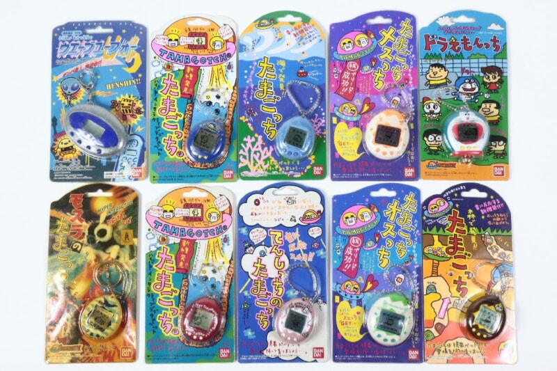 【当時物】 BANDAI  たまごっち/モスラのたまごっち/ドラえもんっちなど まとめセットの画像1