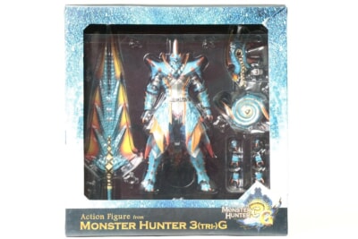 【未開封品】CAPCOM  ラギアシリーズ装備ハンター モンスターハンター3(トライ) Gフル可動アクションフィギュア イーカプコン限定